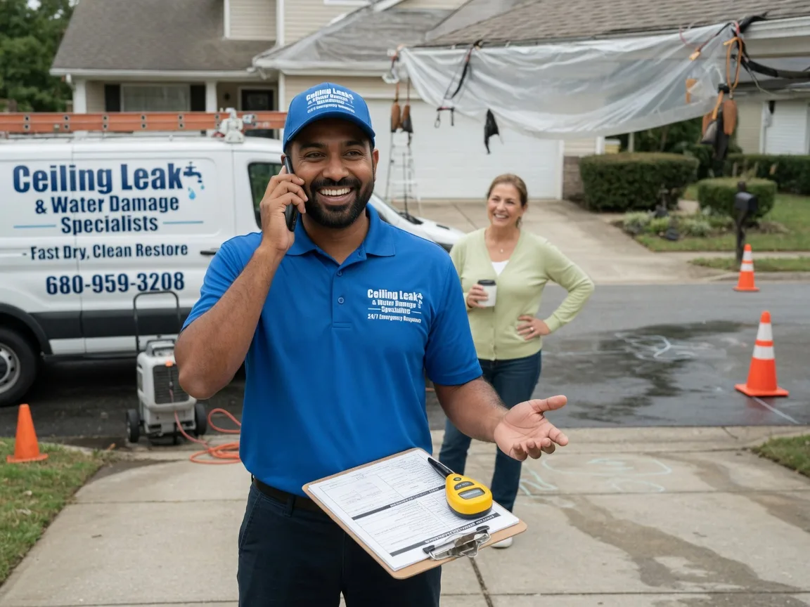 Ceiling Leak Cleanup Taylorsville, GA FAQs