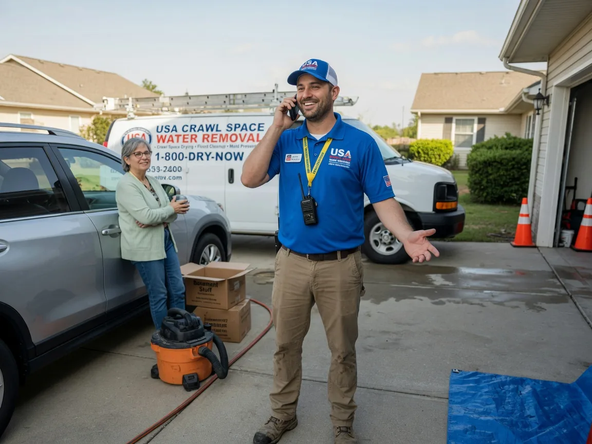Crawl Space Water Removal Taylorsville, GA FAQs